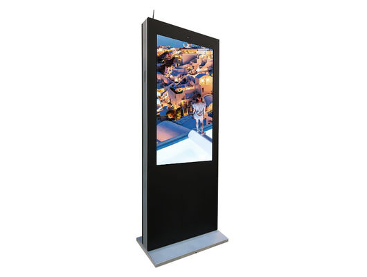 کیفیت  Weatherproof Outdoor Digital Signage Outdoor Touch Screen Kiosk OEM کارخانه