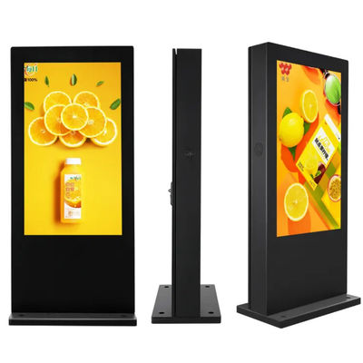 صفحه نمایش تبلیغاتی دیجیتال LCD در فضای باز IP65 ضد گرد و غبار ضد آب