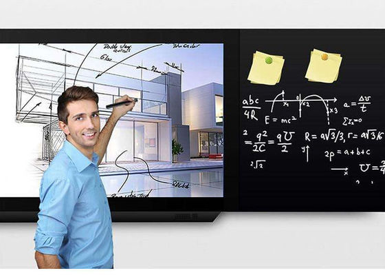 86 اینچ LED Smart Touch Digital Blackboard کلاس درس مدرسه ای تعاملی