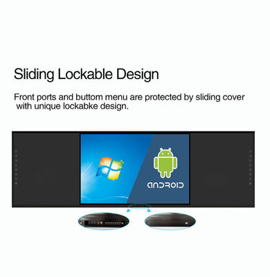 75 اینچ LED Smart Blackboard برای آموزش مدرسه تعاملی 350 Cd/m2
