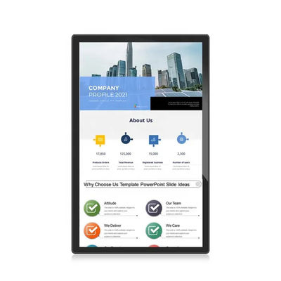 تبلیغات چاپی دیوار نصب شده سیگنال دیجیتال با صفحه نمایش LED LCD OLED