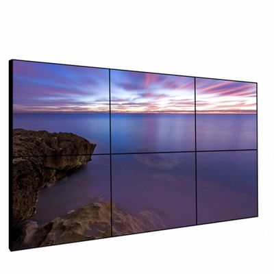 صفحه نمایش 65 اینچی LCD Splicing Screen روشنایی بالا تبلیغات MTHGH 500 Nits روشنایی