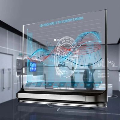 پاسخ سریع صفحه نمایش شفاف OLED چند منظوره OEM ODM