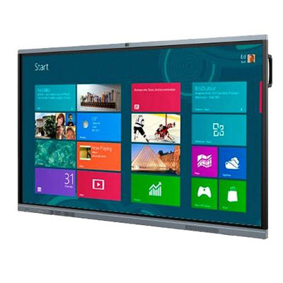 صفحه نمایش لمسی تعاملی 4K Whiteboard 75 اینچ Smart Board برای داخلی