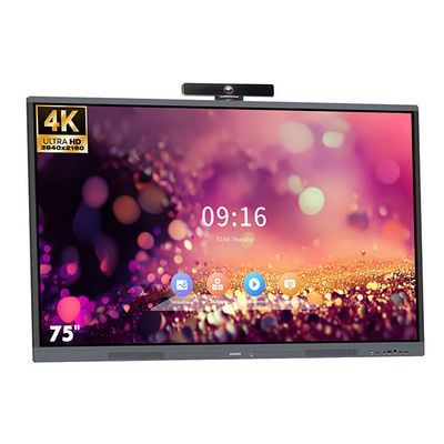 4K Flat Digital Multi Touch Interactive Whiteboard ۸۶