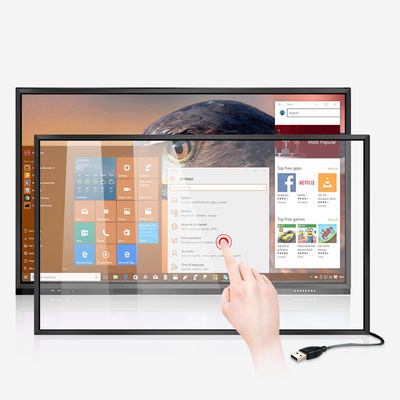 صفحه نمایش لمسی IR بسیار پاسخگو با زمان پاسخ 8ms OEM ODM