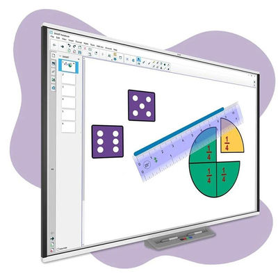 4K 83 Inch Smart Interactive Whiteboard برای دانش آموزان مدرسه