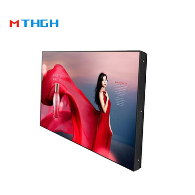 صفحه نمایش 65 اینچی LCD Splicing Screen روشنایی بالا تبلیغات MTHGH 500 Nits روشنایی