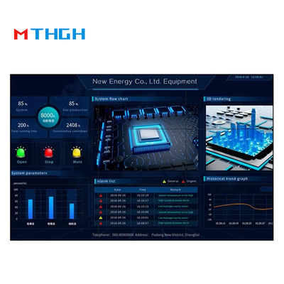 55 اینچ 4K چند منظوره صفحه نمایش LCD تبلیغات ویدیویی تجاری