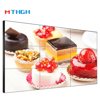 55 اینچ 4k 8k دیوار نصب شده تبلیغات تجاری ویدیو صفحه نمایش Lcd Splicing