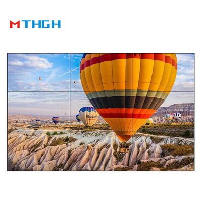 1080P بالا 3500:1 کنتراست صفحه نمایش LCD Splicing 55 اینچ LCD Video Wall