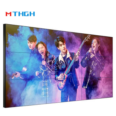 1080P بالا 3500:1 کنتراست صفحه نمایش LCD Splicing 55 اینچ LCD Video Wall