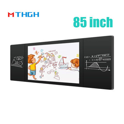 4k ضد درخشش صفحه ی سیاه الکترونیک برای آموزش مدرسه 85 اینچ