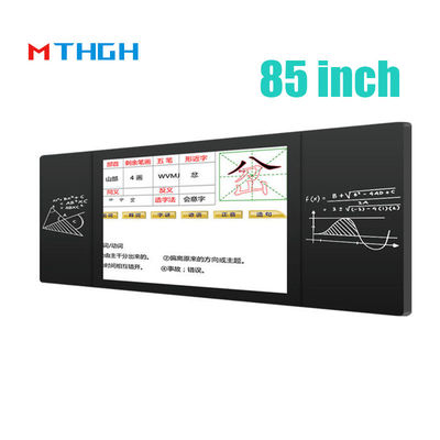 4k ضد درخشش صفحه ی سیاه الکترونیک برای آموزش مدرسه 85 اینچ