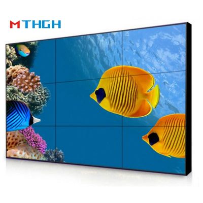 46 اینچ 72% رنگ گاموت ADS پانل صفحه نمایش دیواری ویدئویی LCD با بخیه های 3.5mm