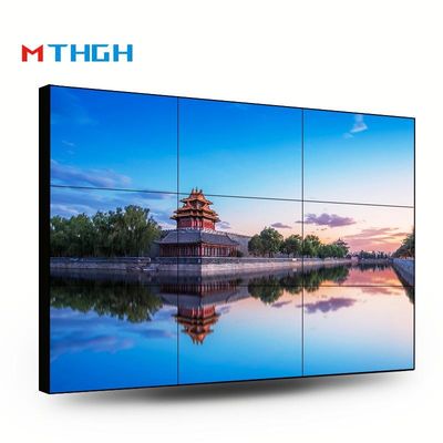 55 اینچ روشنایی 500cd / m2 صفحه نمایش تراز LCD 1200: 1 نسبت کنتراست 3.5mm بخیه