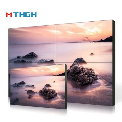 75 اینچ دیواره ویدئویی LCD با وضوح بالا 72٪ رنگ Gamut صفحه نمایش دیوار نصب شده / جاسازی شده