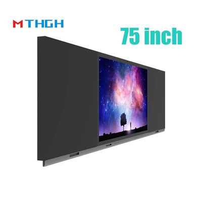 صفحه نمایش 75 اینچی رابط رابط هوشمند صفحه نمایش LED 500cd / M2 آموزش مدرسه