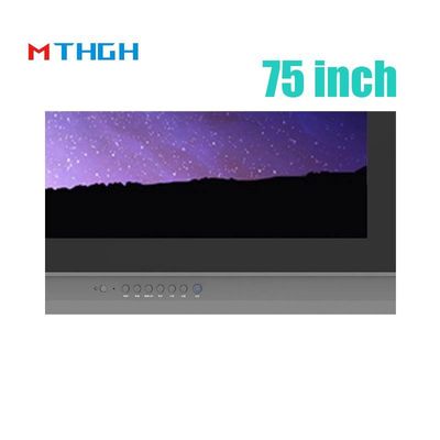 صفحه نمایش 75 اینچی رابط رابط هوشمند صفحه نمایش LED 500cd / M2 آموزش مدرسه