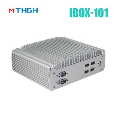 IBOX-101 Plus صنعتی مینی کامپیوتر با HDMI مینی PCIe / MSATA پشتیبانی از ویندوز / لینکس