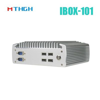 IBOX-101 Plus صنعتی مینی کامپیوتر با HDMI مینی PCIe / MSATA پشتیبانی از ویندوز / لینکس