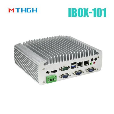 IBOX-101 Plus صنعتی مینی کامپیوتر با HDMI مینی PCIe / MSATA پشتیبانی از ویندوز / لینکس