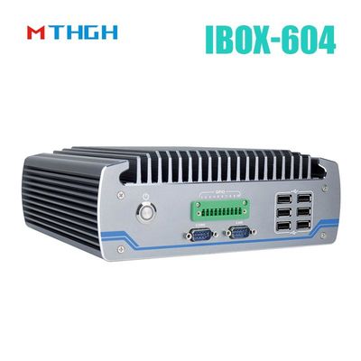 کامپیوتر صنعتی بدون فن IBOX-604 Intel Core I5 6500T SSD HDMI ویندوز / لینوکس