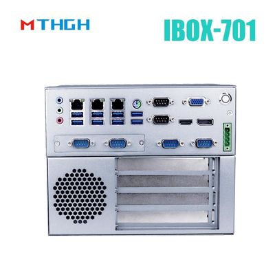 IBOX-708 SSD Intel Core I5 6500T صنعتی مینی کامپیوتر تمام آلومینیوم شاسی -20 ° C ~ 60 ° C دمای