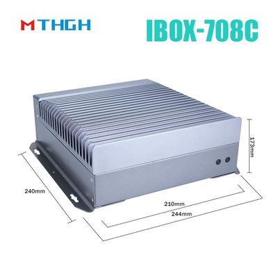 IBOX-708C مینی کامپیوتر صنعتی بدون فن با 8GB DDR4 Quad Core I7 6700T