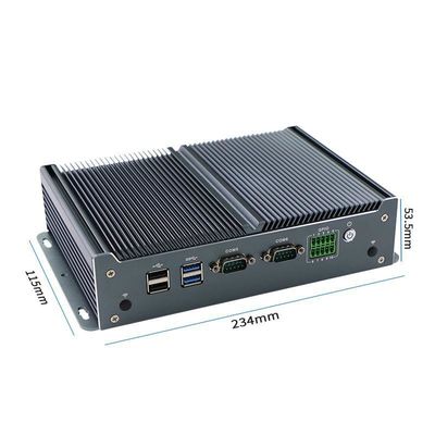 IBOX-1126 J1900 کامپیوتر کوچک صنعتی بدون فن با 4 پورت USB 2.0