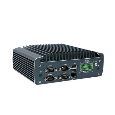 IBOX-1226 J6412 کامپیوتر کوچک صنعتی بدون فن با رم 32GB و ورودی 12 ولت DC