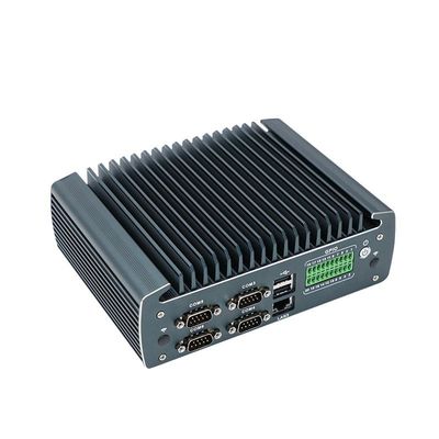 IBOX-1226 J6412 کامپیوتر کوچک صنعتی بدون فن با رم 32GB و ورودی 12 ولت DC