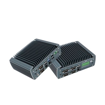 IBOX-1226 J6412 کامپیوتر کوچک صنعتی بدون فن با رم 32GB و ورودی 12 ولت DC