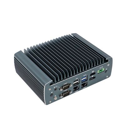 IBOX-1226 J6412 کامپیوتر کوچک صنعتی بدون فن با رم 32GB و ورودی 12 ولت DC