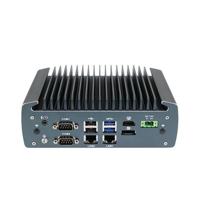 IBOX-1226 J6412 کامپیوتر کوچک صنعتی بدون فن با رم 32GB و ورودی 12 ولت DC