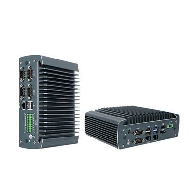 IBOX-1226 J6412 کامپیوتر کوچک صنعتی بدون فن با رم 32GB و ورودی 12 ولت DC