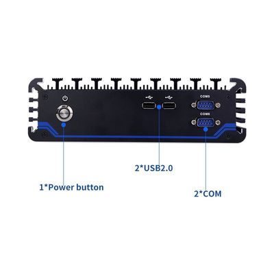 IBOX-3026 پردازنده صنعتی مینی PC 1135G7 بدون فن با گواهینامه CE FCC ROHS