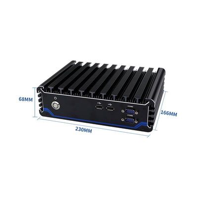 IBOX-3026 پردازنده صنعتی مینی PC 1135G7 بدون فن با گواهینامه CE FCC ROHS