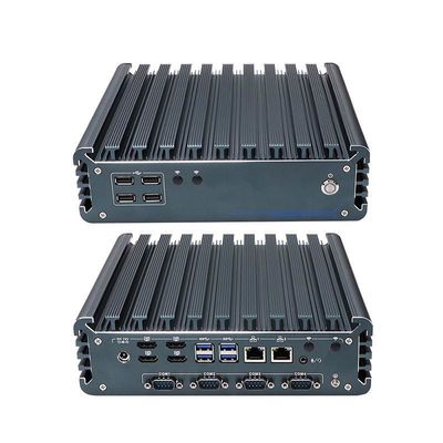 IBOX-3226 Quad Core Refresh بدون فن صنعتی مینی پی سی CE CCC FCC کلاس A RoHS 2.64KG