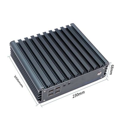 IBOX-3226 Quad Core Refresh بدون فن صنعتی مینی پی سی CE CCC FCC کلاس A RoHS 2.64KG