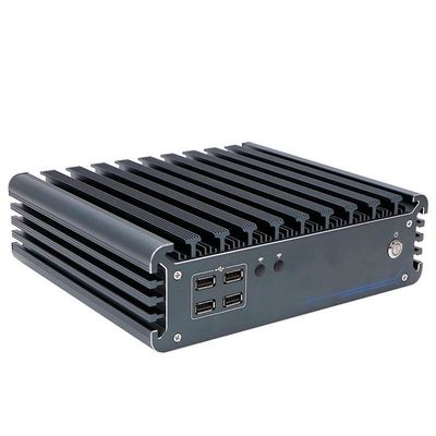 IBOX-3226 Quad Core Refresh بدون فن صنعتی مینی پی سی CE CCC FCC کلاس A RoHS 2.64KG