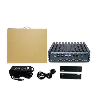 IBOX-3226 Quad Core Refresh بدون فن صنعتی مینی پی سی CE CCC FCC کلاس A RoHS 2.64KG