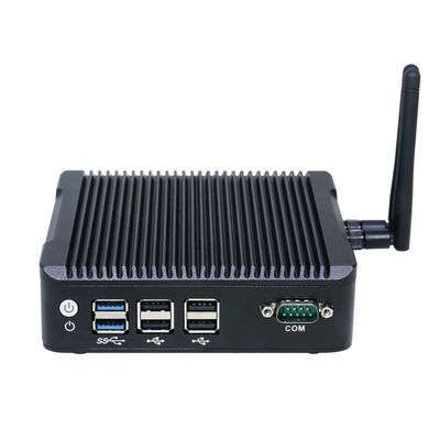 نانو-N5 پلاس صنعتی مینی کامپیوتر چهار هسته ای J3710 1XMSATA 2.5 HDD 2XUSB3.0