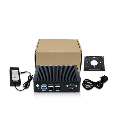 نانو-N5 پلاس صنعتی مینی کامپیوتر چهار هسته ای J3710 1XMSATA 2.5 HDD 2XUSB3.0