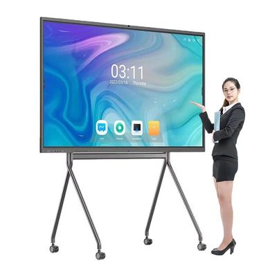110 اینچ کلاس درس همه در یک صفحه لمسی صفحه سفید 350cd / M2 روشنایی