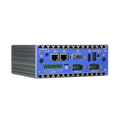 نانو تیتانیوم خاکستری صنعتی مینی کامپیوتر N11 DC 12V ورودی 2XIntel I210-AT/I211-AT 1000M