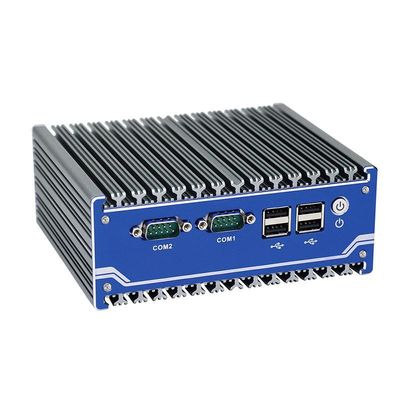 نانو تیتانیوم خاکستری صنعتی مینی کامپیوتر N11 DC 12V ورودی 2XIntel I210-AT/I211-AT 1000M