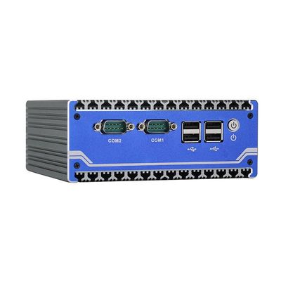 نانو تیتانیوم خاکستری صنعتی مینی کامپیوتر N11 DC 12V ورودی 2XIntel I210-AT/I211-AT 1000M