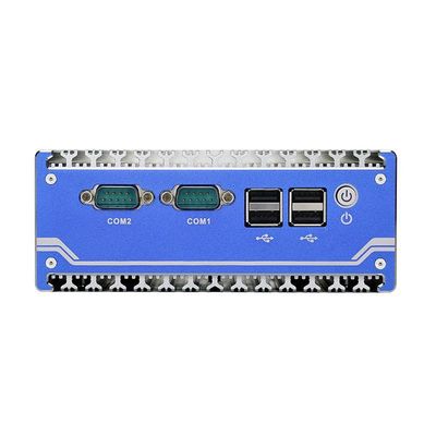 نانو تیتانیوم خاکستری صنعتی مینی کامپیوتر N11 DC 12V ورودی 2XIntel I210-AT/I211-AT 1000M