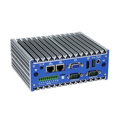 نانو تیتانیوم خاکستری صنعتی مینی کامپیوتر N11 DC 12V ورودی 2XIntel I210-AT/I211-AT 1000M